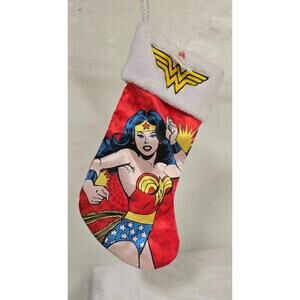 Kurt Adler~ WONDER WOMAN~19" Christmas Stocking, DC Comics